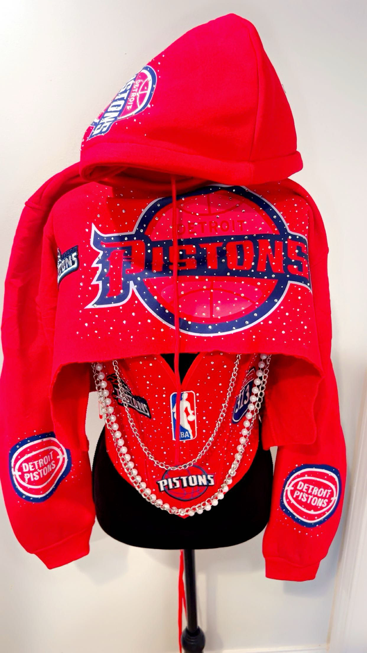 Pistons Corset Hoodie