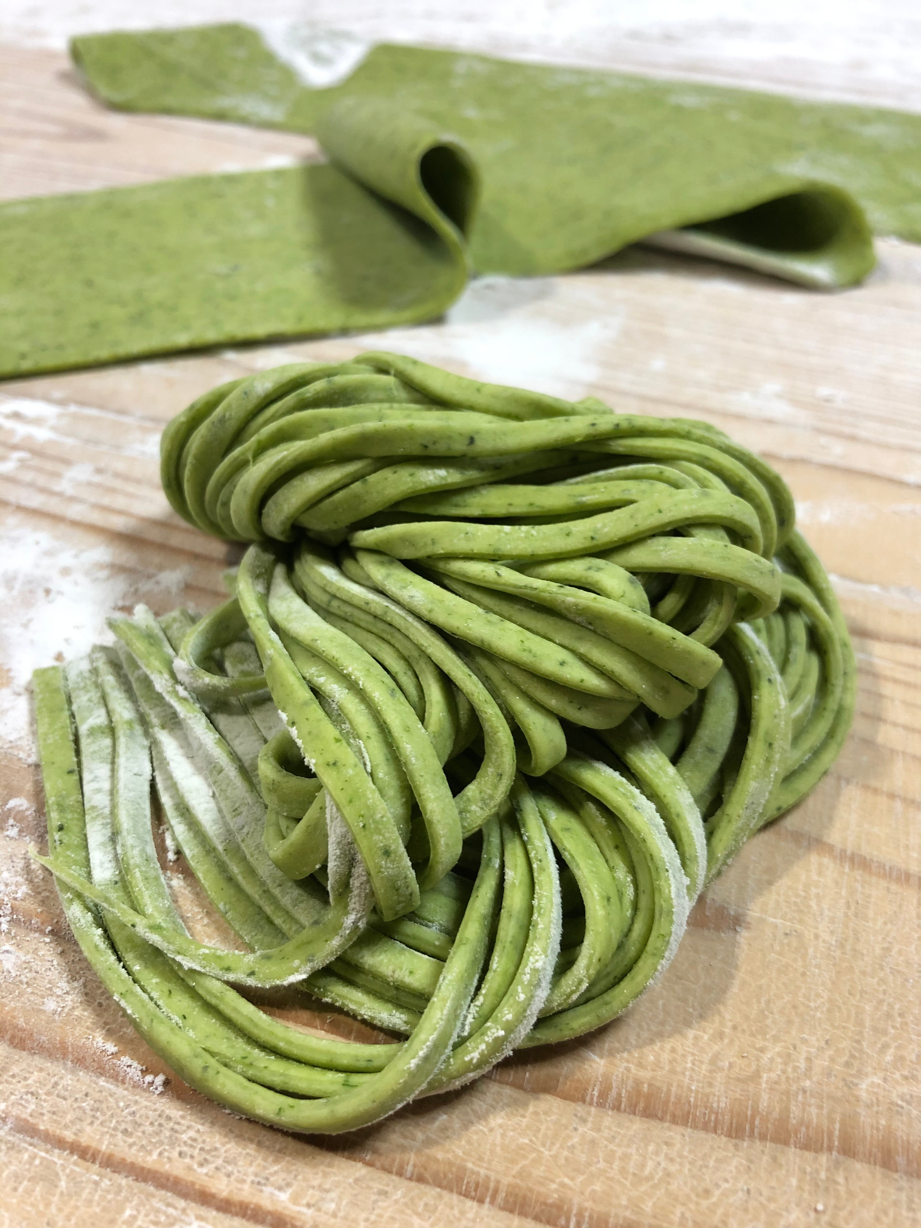 法蓮草のリングイーネ