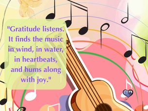 Gratitude on World Music Day