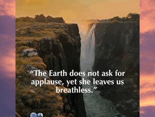 Gratitude for Earth’s Power