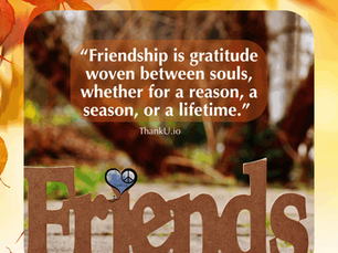Grateful for Friendship: Let Them & Let Me