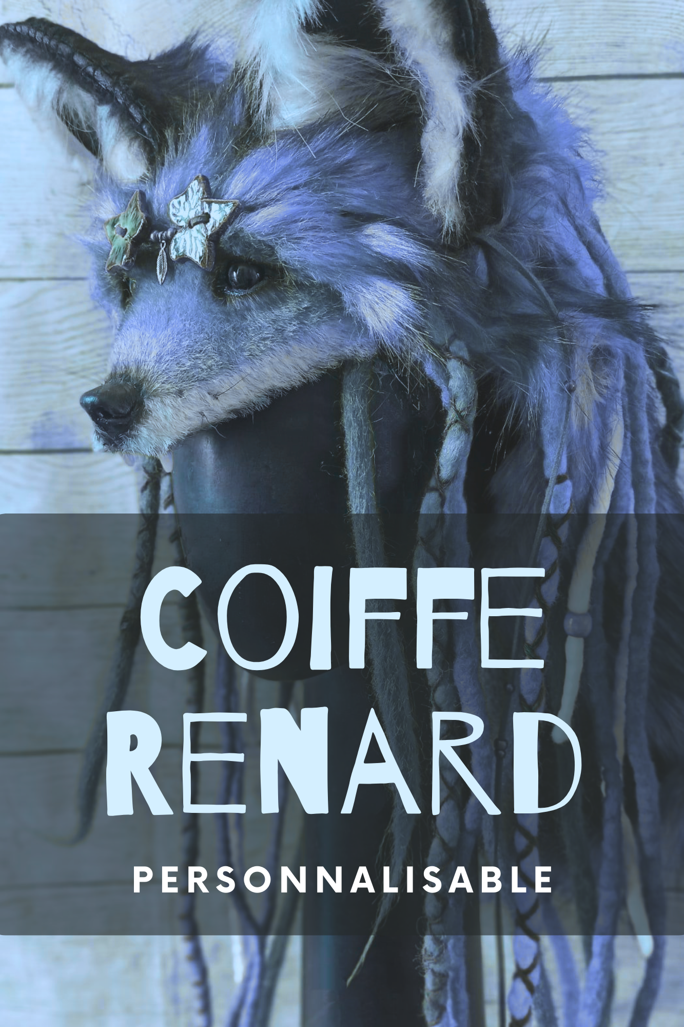 Coiffe Renard - Personnalisable