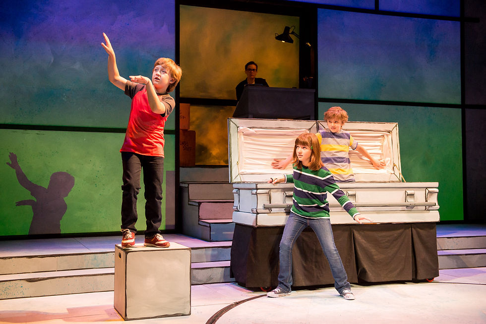 Zoetic Stage Fun Home 3 (Brayden Labgold-Carroll, Anna Lise Jensen, Alexa Lasanta, Nate Po