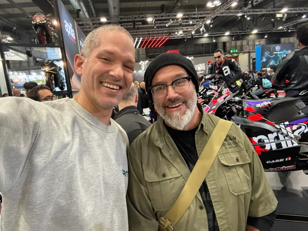 Ola Stenegard with GR1T CEO