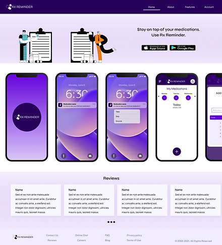 desktop homepage