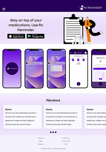 tablet homepage