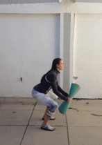 Squat and press