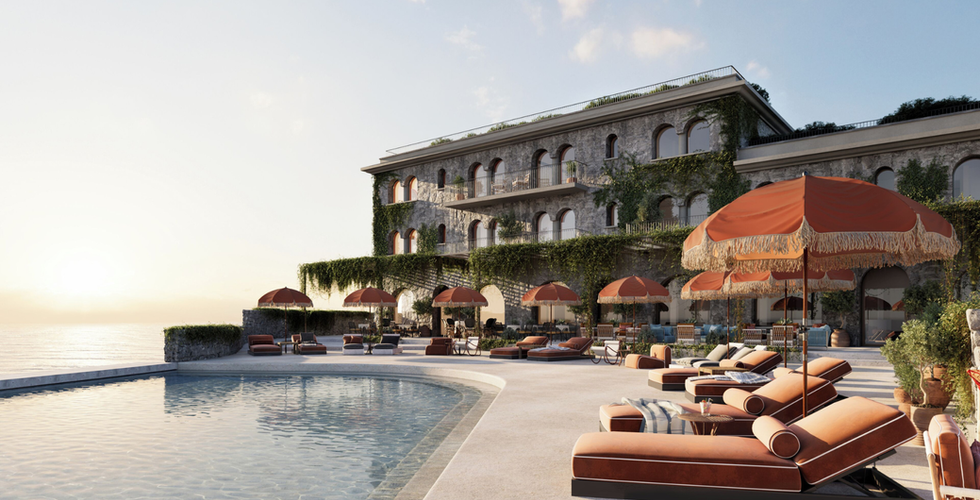 Zannier Ile de Bendor pool terrace