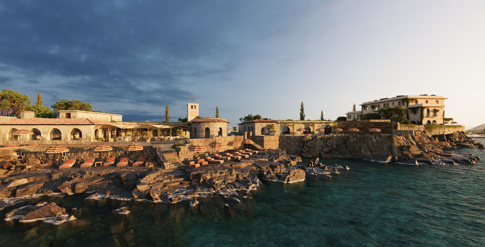 Zannier Ile de Bendor harbour view