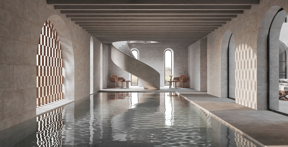 Zannier Ile de Bendor indoor pool