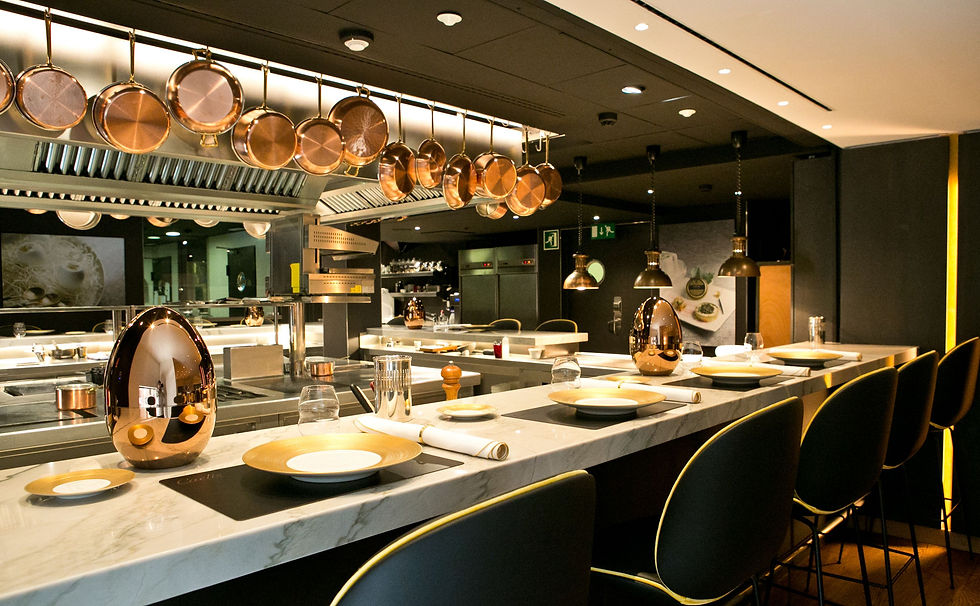 Ohla Hotel Barcelona Dining Room