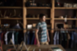 Loja de roupa masculina