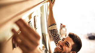 measuring window shades in Indian Wells, CA.jpg