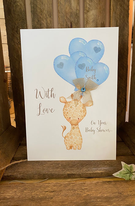 Small Baby Shower Cards