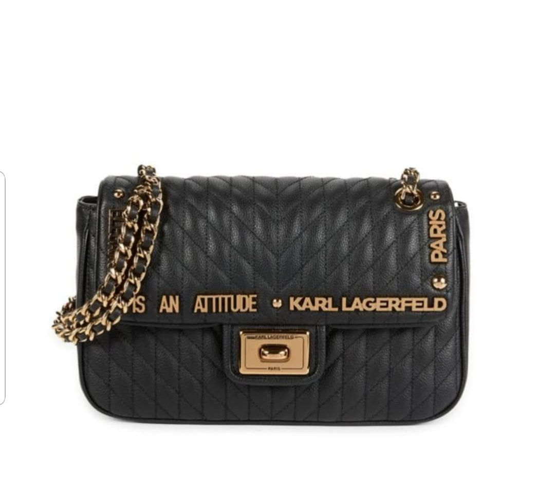 Leather Logo Crossbody Bag