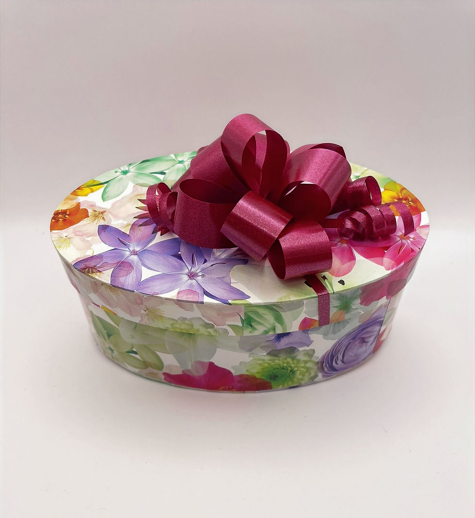 Thumbnail: 400g Double Layer Oval Gift Box