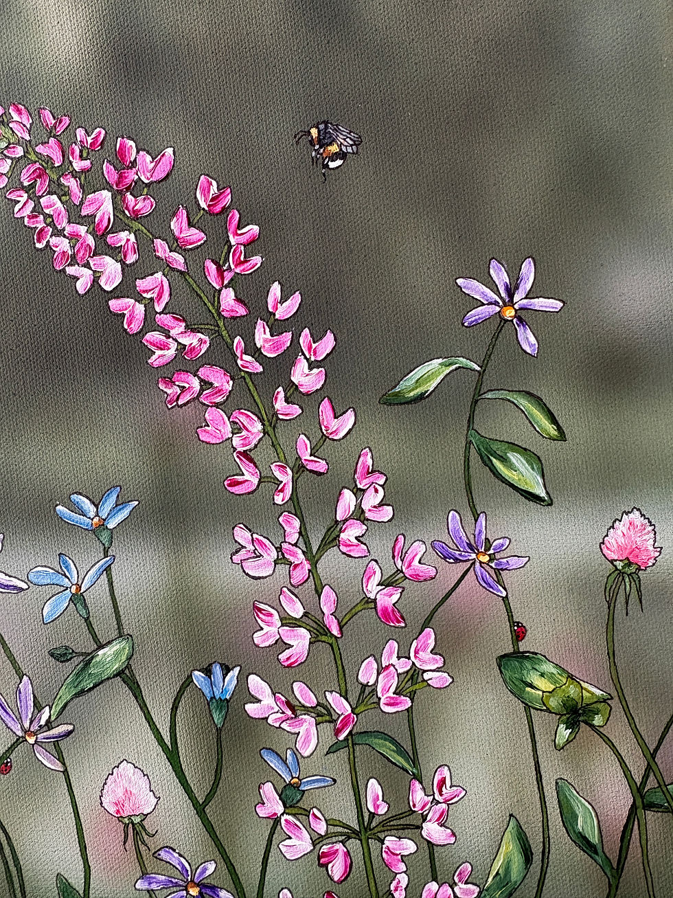 Miniatyrbild: Blomtavla