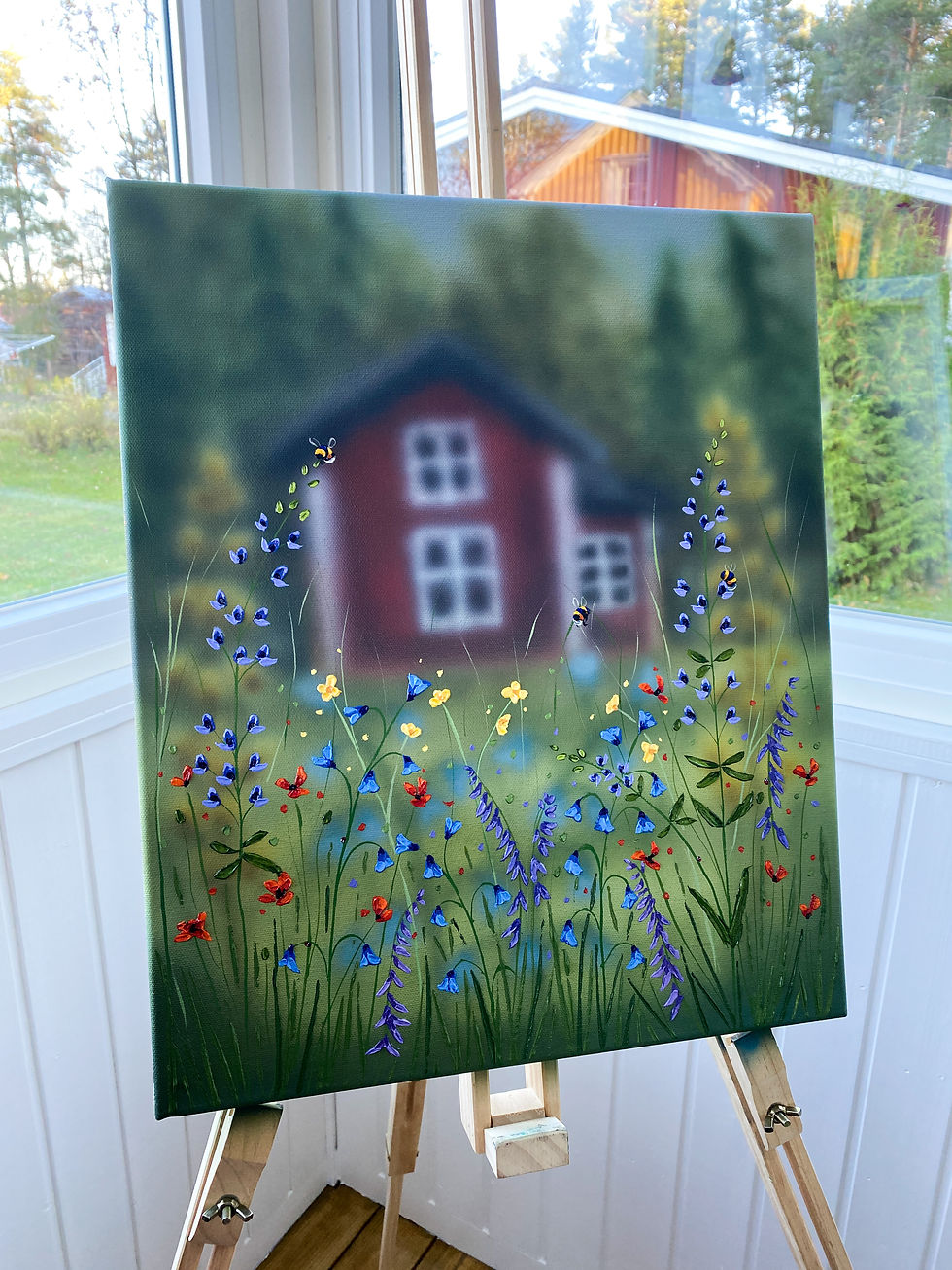 Miniatyrbild: GYLLENE TRÄDGÅRDSRO | Originalverk