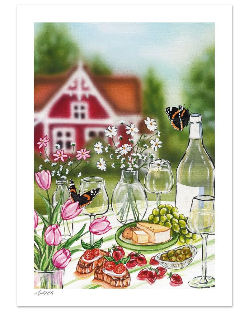 Miniatyrbild: Girl Dinner | Print