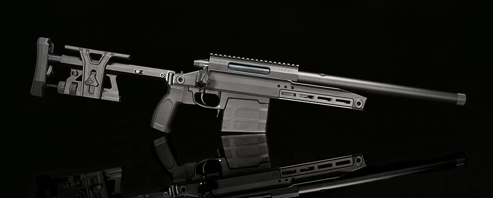 Thumbnail: TAC-41 A Aluminium Chassis with foldable stock