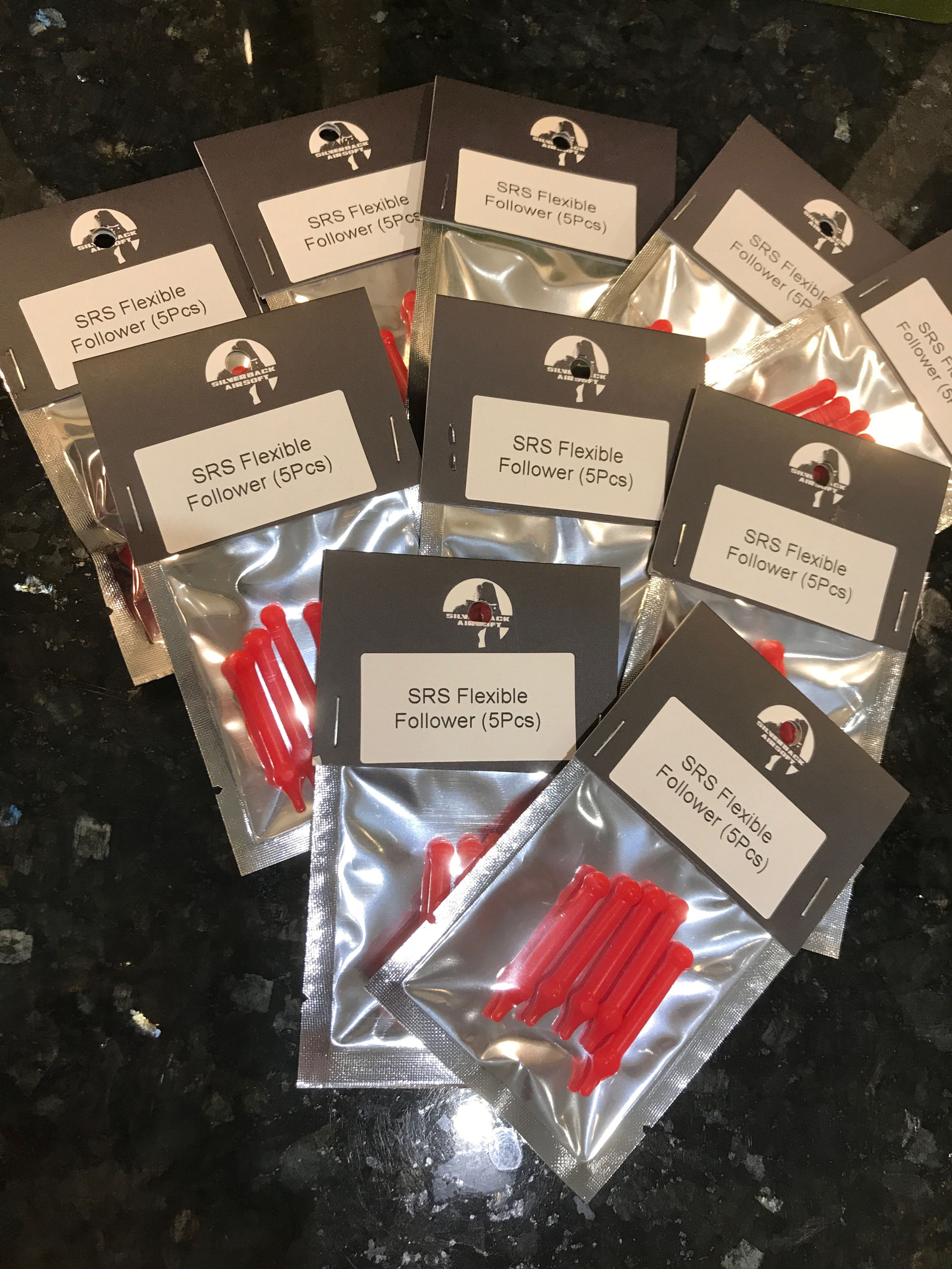 Silverback Extended followers (5 followers per pack)