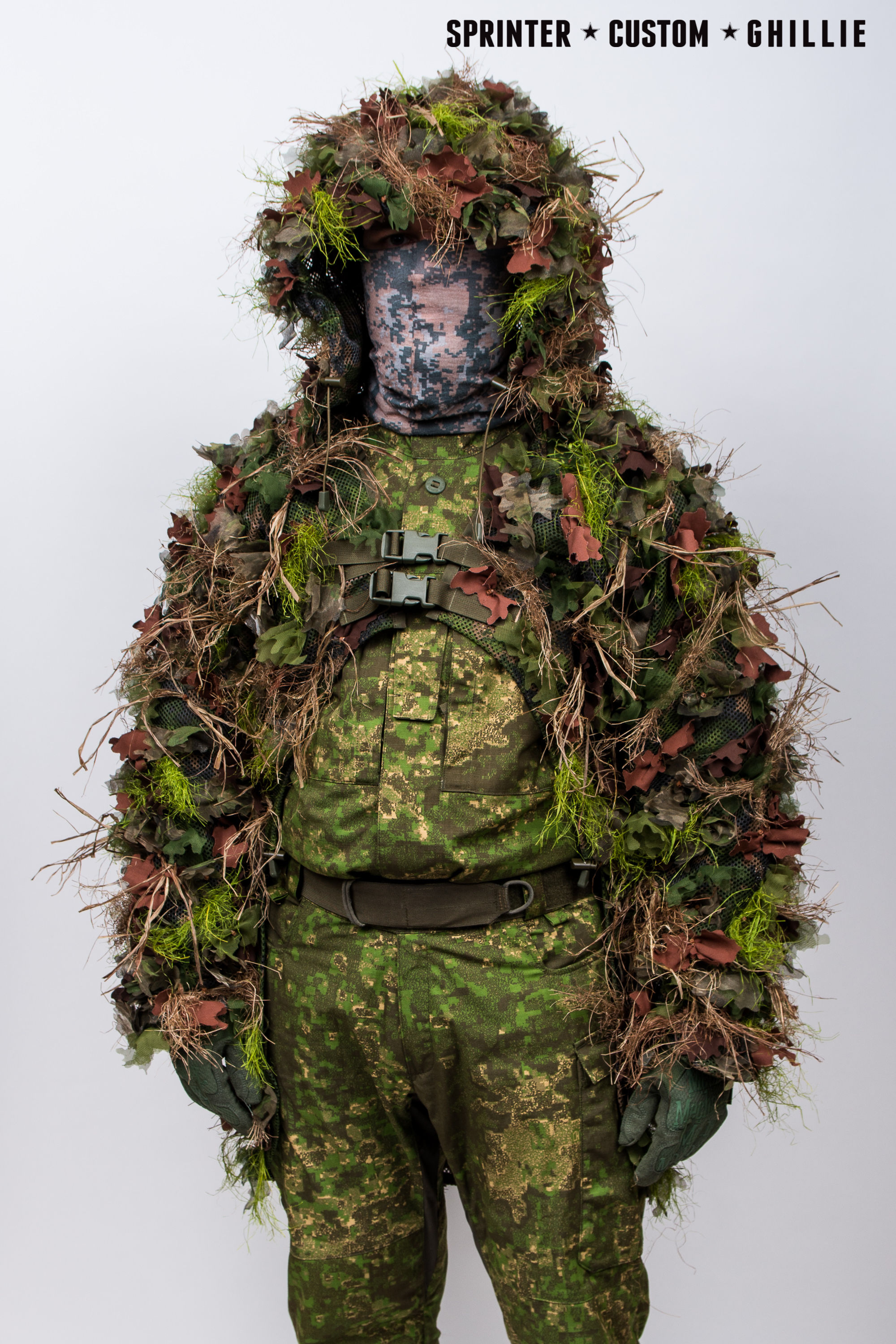 SCG - Next Gen Halo Multi-Season Ghillie (Cape included)