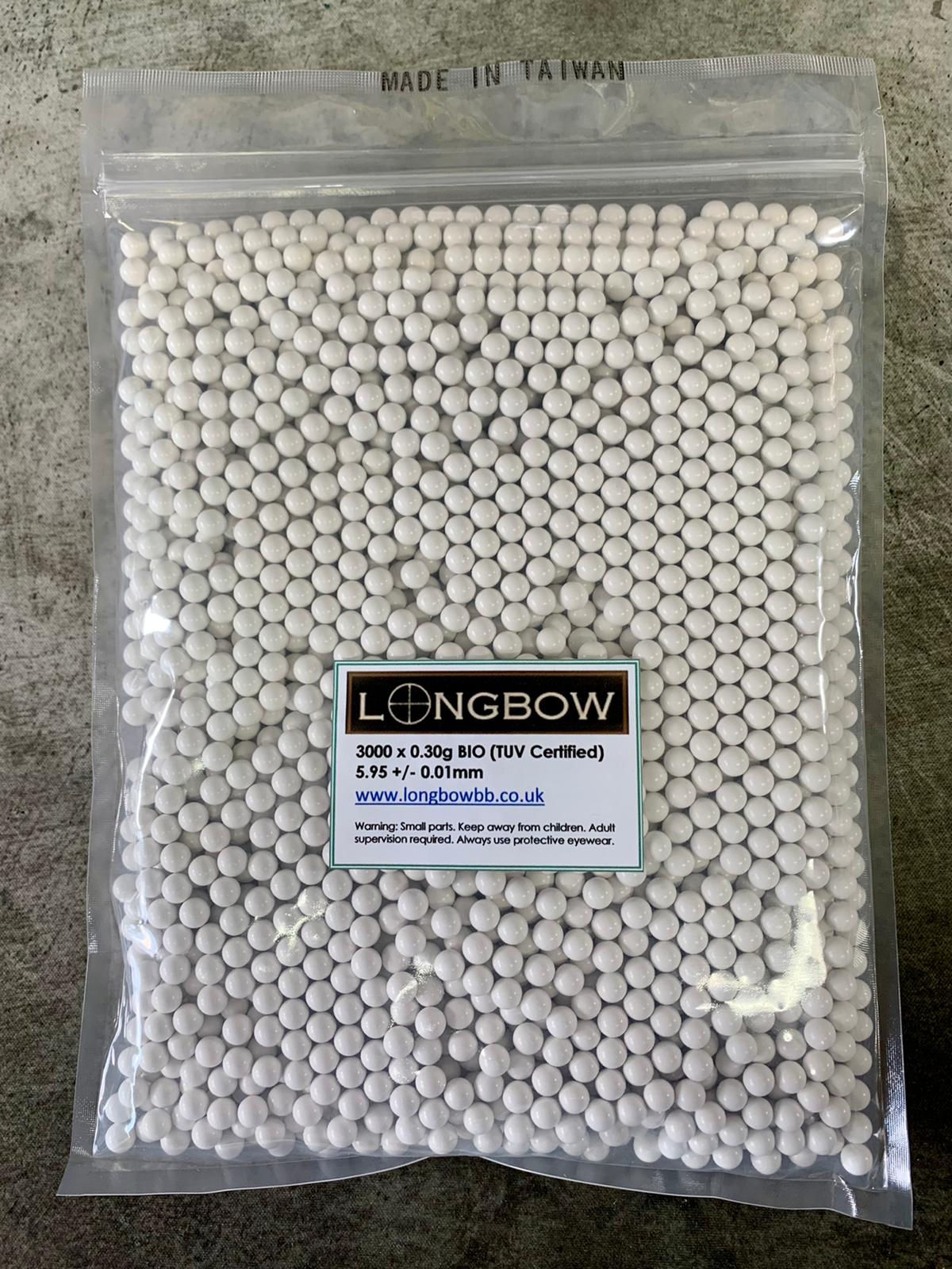 10 x Longbow 0.30g Bio x 3000