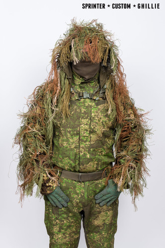 SCG VIPER HOOD autumnギリースーツ Tailored SCG Viper Pro Hood w/Cape (Long Sleeve) | Longbow BB Retail