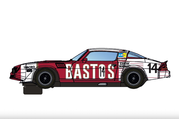 SCALEXTRIC-C4235 Future Release Chevrolet Camaro Z28 #14 1980 Spa 24hrs
