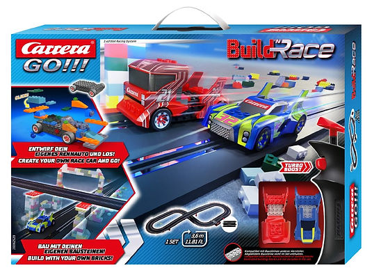 CARRERA GO!!!-62529 Build n Race Construction Set