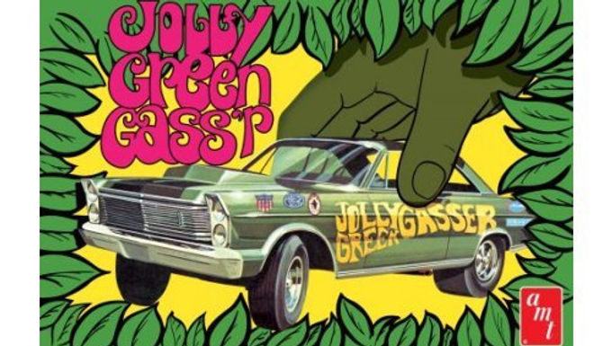 AMT-1192 1965 Ford Galaxie "Jolly Green Gasser"
