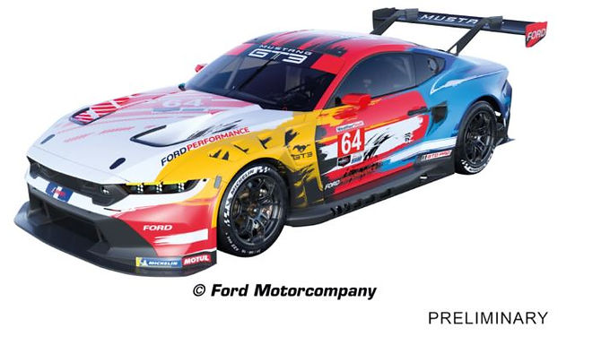CARRERA-27807 Ford Mustang GT3 "Champion Spirit, No.64"