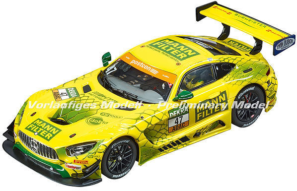 CARRERA-30910 Digital Mercedes AMG GT3 Mann Filter Team HTI