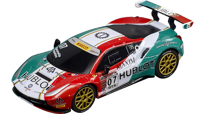 CARRERA GO!!!-64186 Ferrari 488 GT3 Squadra Corse Garage Italia No.7