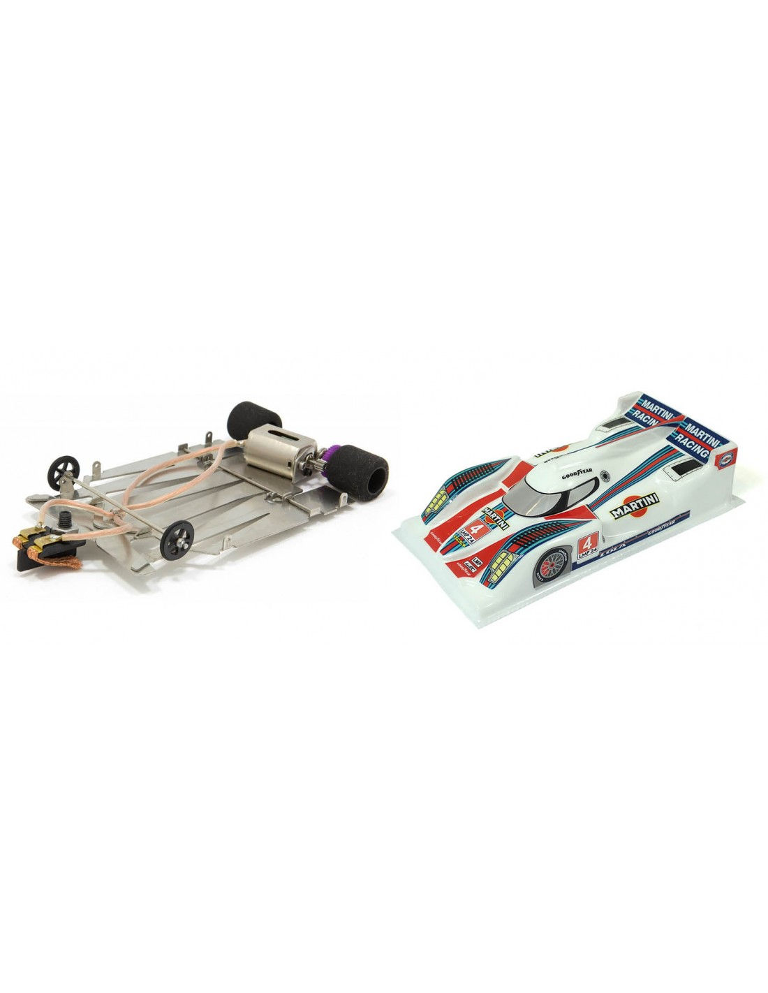 JK-O5B114BU7 Flexi 4" C21 Chassis. M8 Custom Paint. RTR