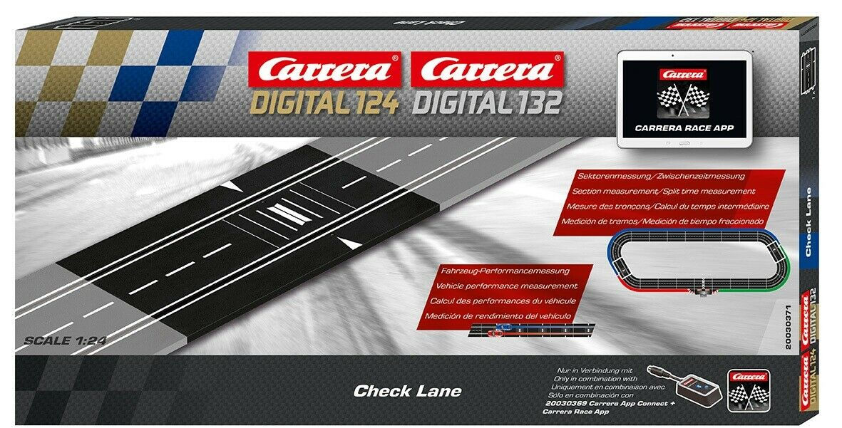 CARRERA-30371 Digital Check Lane for Split Time Measurement