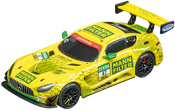 CARRERA GO!!!-64169 Mercedes-AMG GT3 - MANN-FILTER Team HTP, No.47