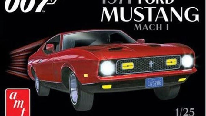 AMT-1187 James Bond 1971 Ford Mustang Mach I