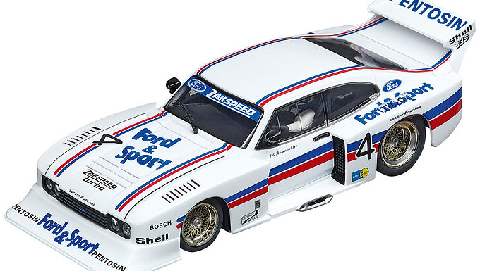 CARRERA-27628 Ford Capri Zakspeed Lilli Resienbichler No.4