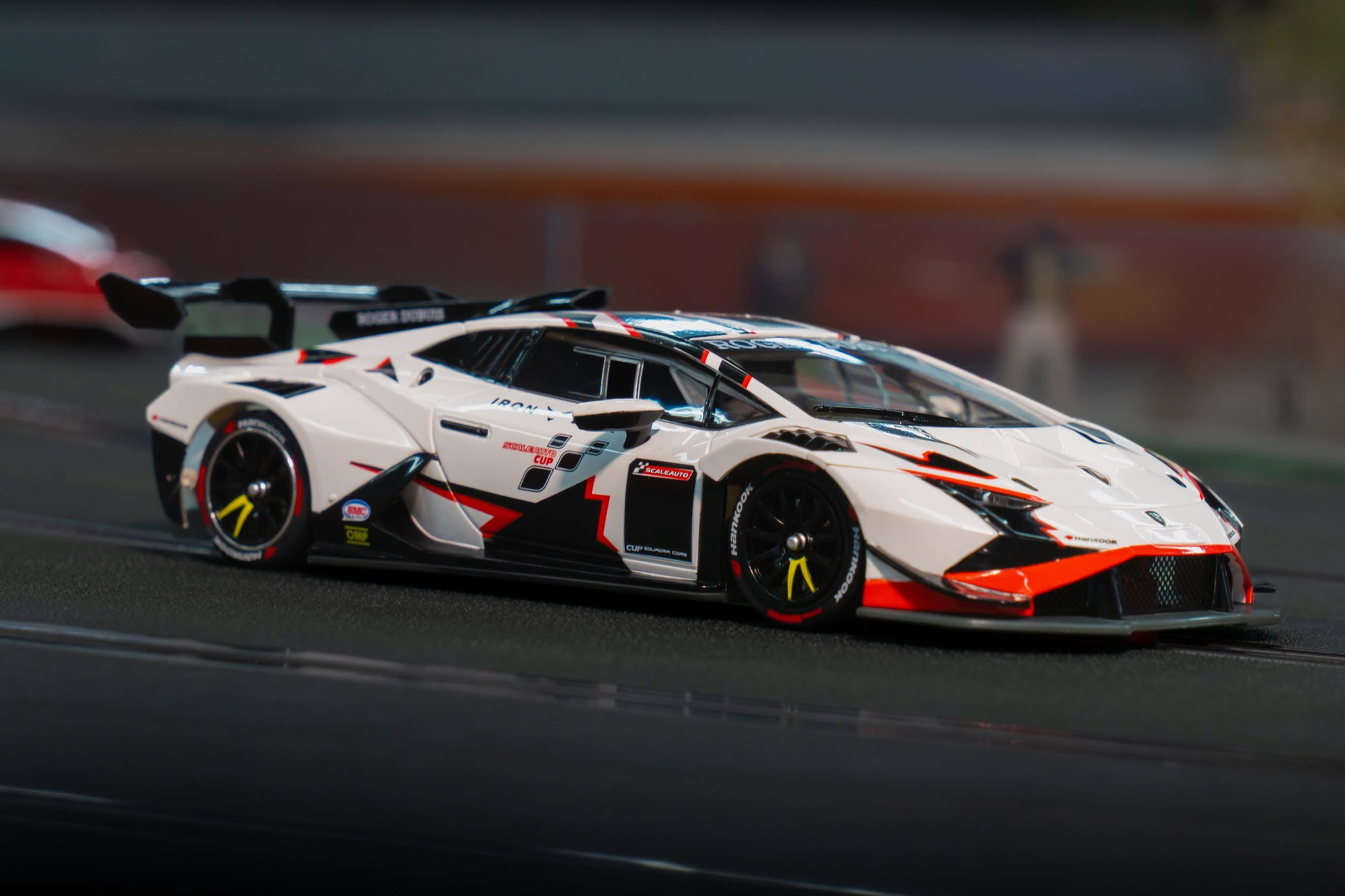 SCALEAUTO SC-6427D LAMBORGHINI SUPERTROFEO "WHITE