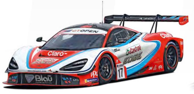 CARRERA-30920 Digital Mclaren 720S GT3 "No.17"