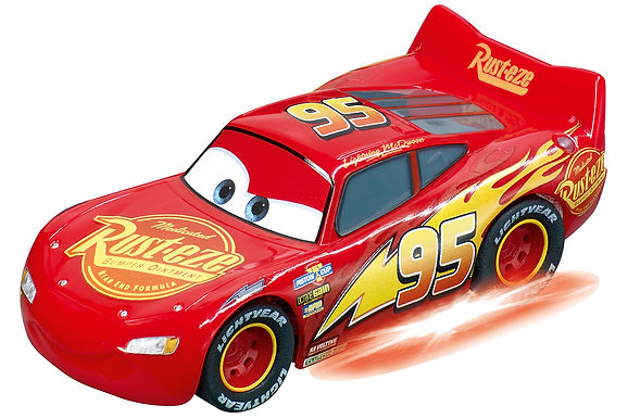 CARRERA GO!!!-64150 Disney Pixar Cars - Lightning McQueen - Neon
