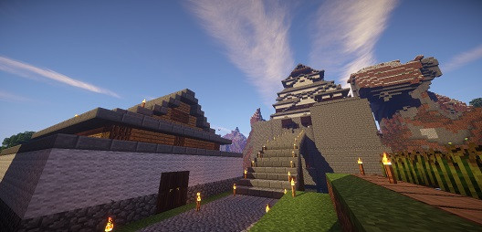 武家屋敷の内装 マインクラフト