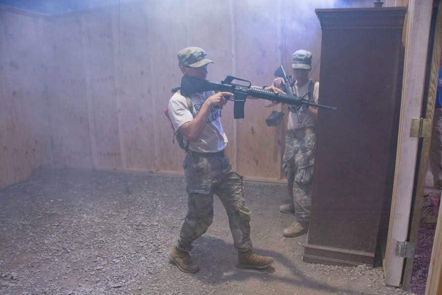 Real XMC field medical training at Camp Liberty