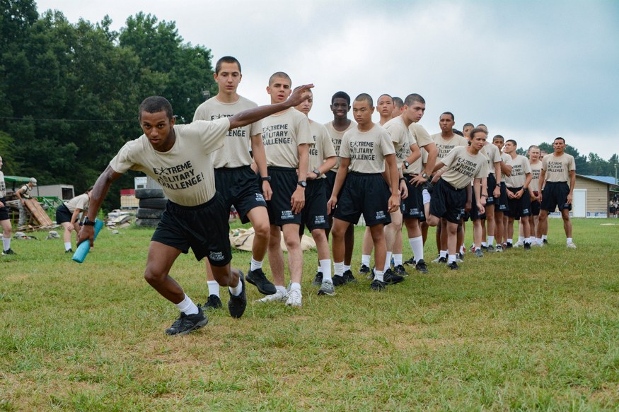 Camp Liberty group activity