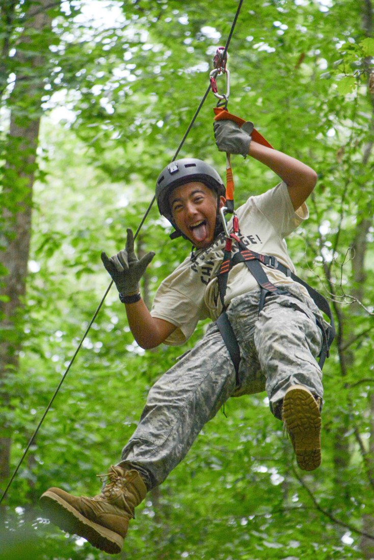 Camp Liberty zipline