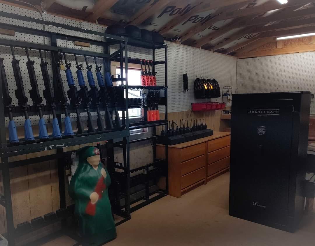 Camp Liberty arms room