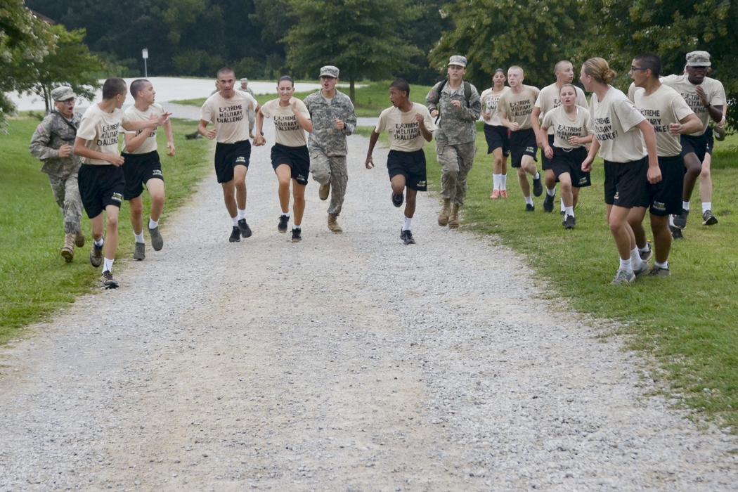 Real physical readiness training at Camp Liberty