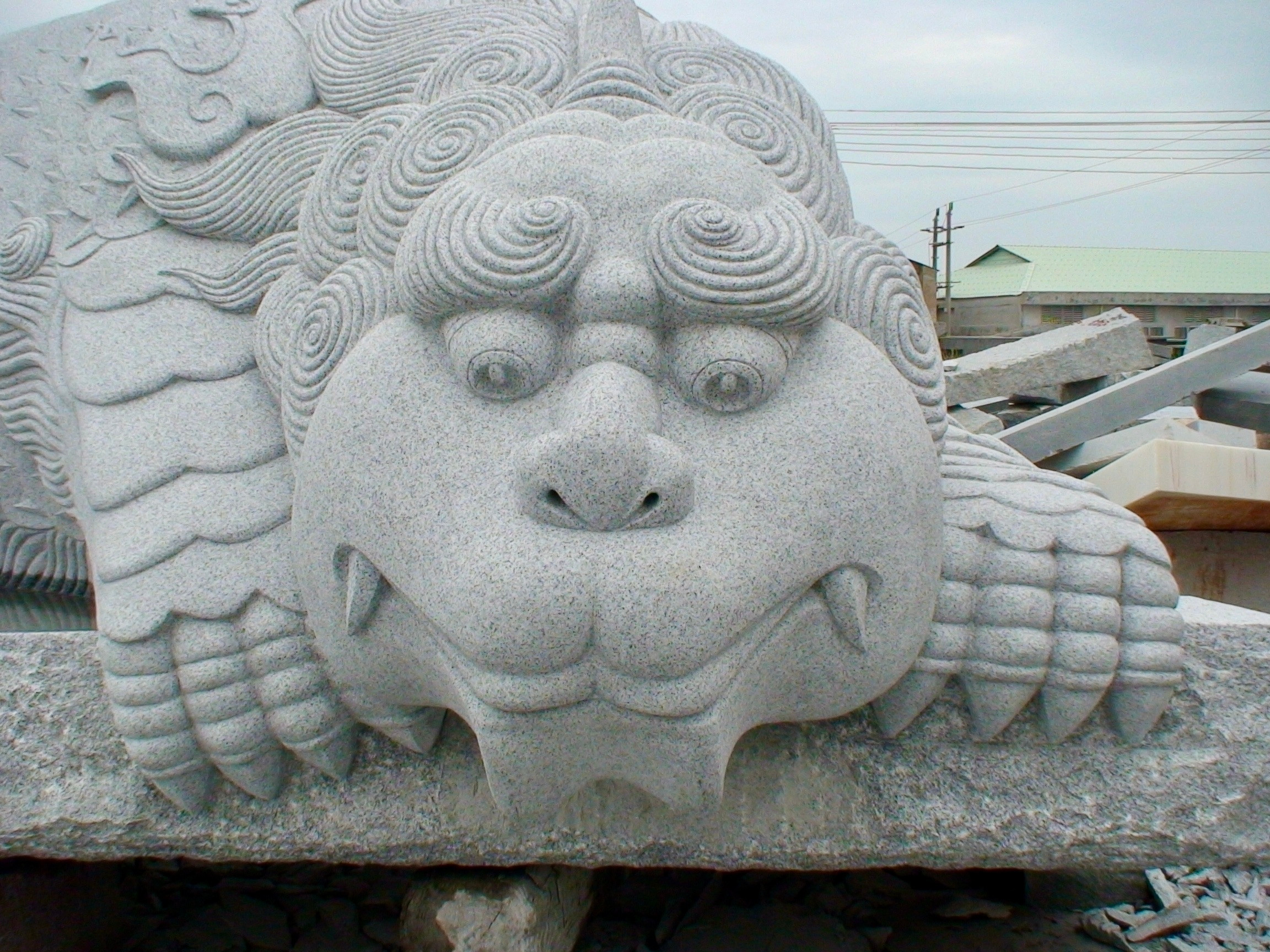 海駝 石彫刻 佛教之王堂 山門 | 仏教美術