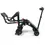 Thumbnail: AMW Maleta Travel Scooter with Electric Folding half folded